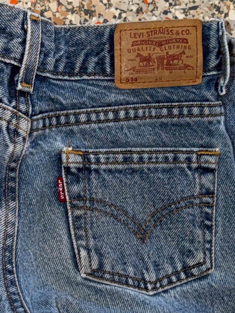 Levi's 514 Flare Denim Jeans Y2K